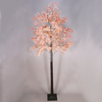 ^ “SNOW FLOWER TREE” 160 WW LED ΛΑΜΠΑΚ. ΑΝΤΑΠΤ. (4,5V) IP44 ΥΨΟΣ 240CM ΒΑΣΗ 26x26CM 3M ΚΑΛΩΔ ΤΡΟΦ.