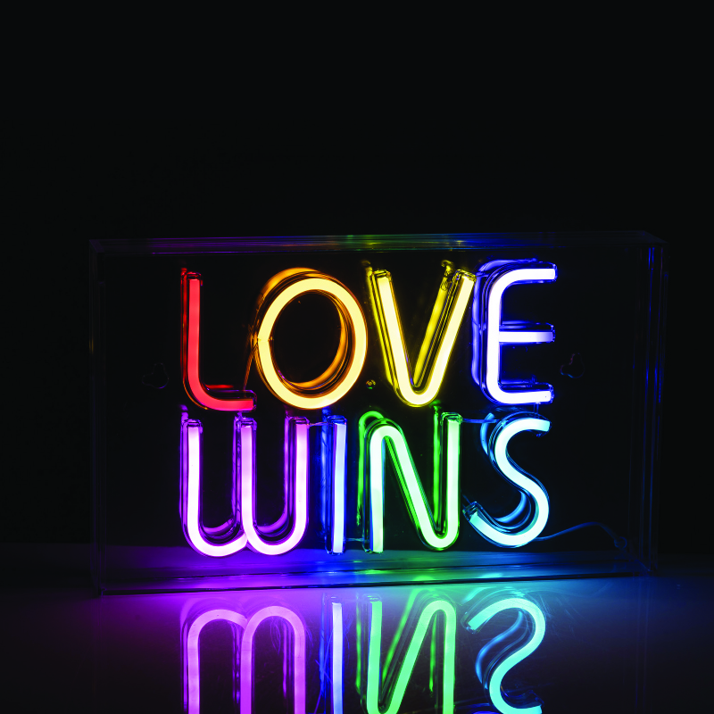 LOVE WINS 120 NEON LED ΛΑΜΠ USB ΚΑΛ 2m ΠΟΛΥΧΡΩΜΑ IP20 31*4,6*19cm 2m ΚΑΛ LOVE WINS 120 NEON LED ΛΑΜΠ USB ΚΑΛ 2m ΠΟΛΥΧΡΩΜΑ IP20 31*4,6*19cm 2m ΚΑΛ