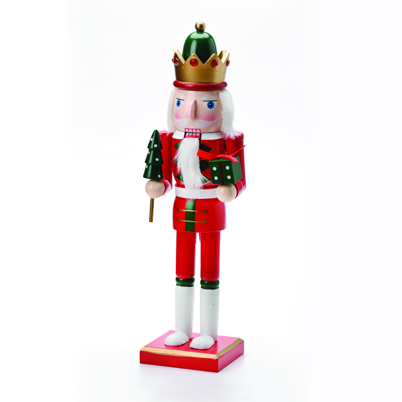 ^ΚΑΡΥΟΘΡΑΥΣΤΗΣ ΒΑΣΙΛΙΑΣ ΜΕ ΔΩΡΟ & ΔΕΝΤΡΟ Υ38cm^