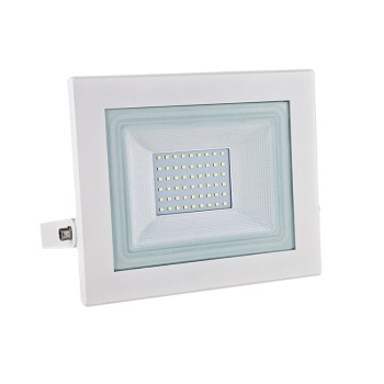LED WHITE FLOOD IP66 50W 3.000K 230V 4000Lm 12pcs/cart