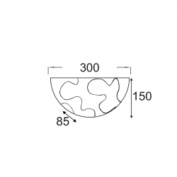 ΑΠΛΙΚΑ 30cm ΠΑΖΛ ΓΥΑΛΙ PUZZLE