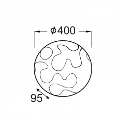 ΠΛΑΦΟΝΙΕΡΑ Φ40 ΠΑΖΛ ΓΥΑΛΙ PUZZLE