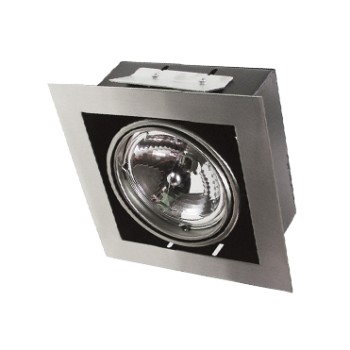 ΣΠΟΤ AR111 ΧΩΝ/ΤΟ ΜΟΝΟ ΝΙΚΕΛ ΜΑΤ