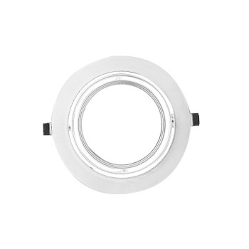 ^  ΣΠΟΤ AR111 XMC ΜΟΝΟ ΛΕΥΚΟ ΣΤΡΟΓΓΥΛΟ Φ180