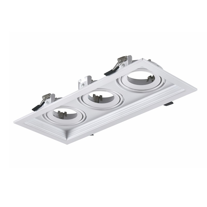 WHITE COLOR SPOT 3xGU10 130x320