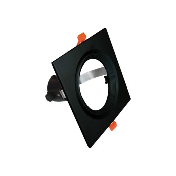 ^  ΣΠΟΤ AR111 XMS ΜΟΝΟ ΜΑΥΡΟ ΤΕΤΡΑΓΩΝΟ 165x165