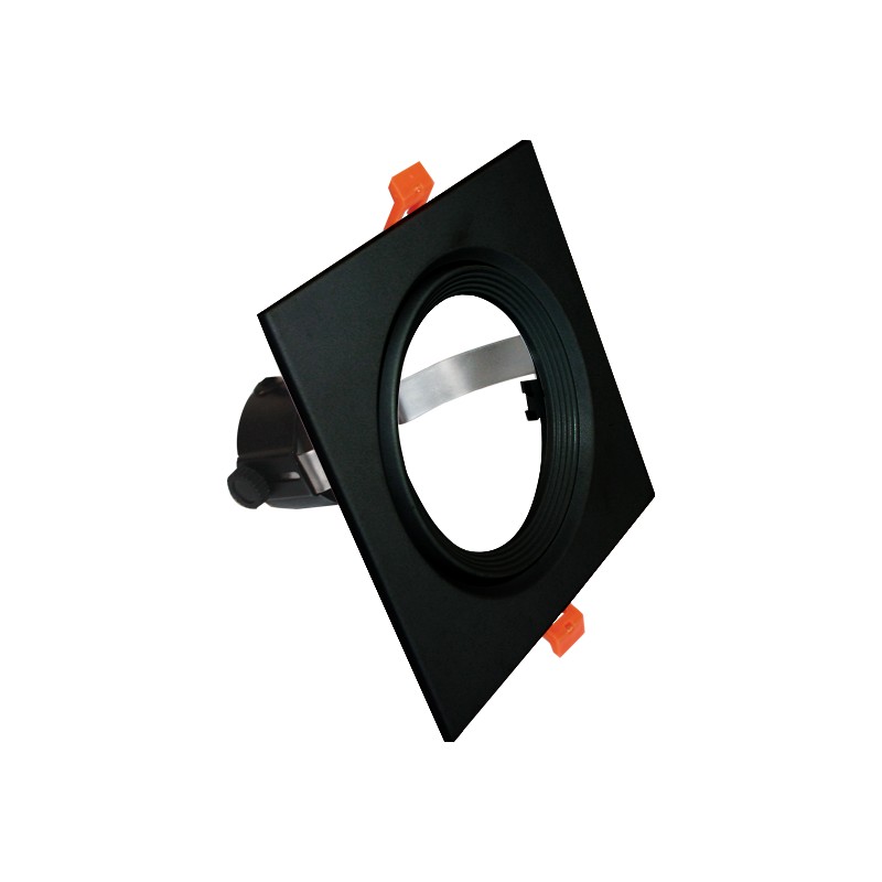 ^  ΣΠΟΤ AR111 XMS ΜΟΝΟ ΜΑΥΡΟ ΤΕΤΡΑΓΩΝΟ 165x165