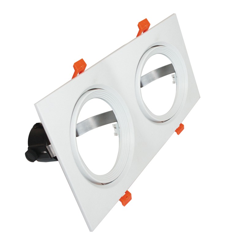 ΣΠΟΤ AR111 XMS ΔΙΠΛΟ ΛΕΥΚΟ ΤΕΤΡΑΓΩΝΟ 320x165