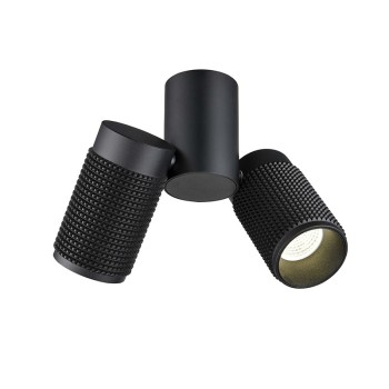 NETTO ΟΡΟΦΗΣ Φ/Σ 2ΧGU10 ΜΑΥΡΟ ΑΛΟΥΜΙΝΙΟ 6,5X20X26CM MEGATRON1