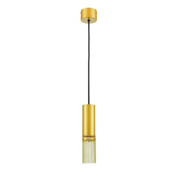 ^ΚΡΕΜΑΣΤΟ Φ/Σ 1XGU10 DOHA ΧΡΥΣΟ ΜΕΤ/ΚΟ IP20 D6XD8XH150CM  ^ΚΡΕΜΑΣΤΟ Φ/Σ 1XGU10 DOHA ΧΡΥΣΟ ΜΕΤ/ΚΟ IP20 D6XD8XH150CM