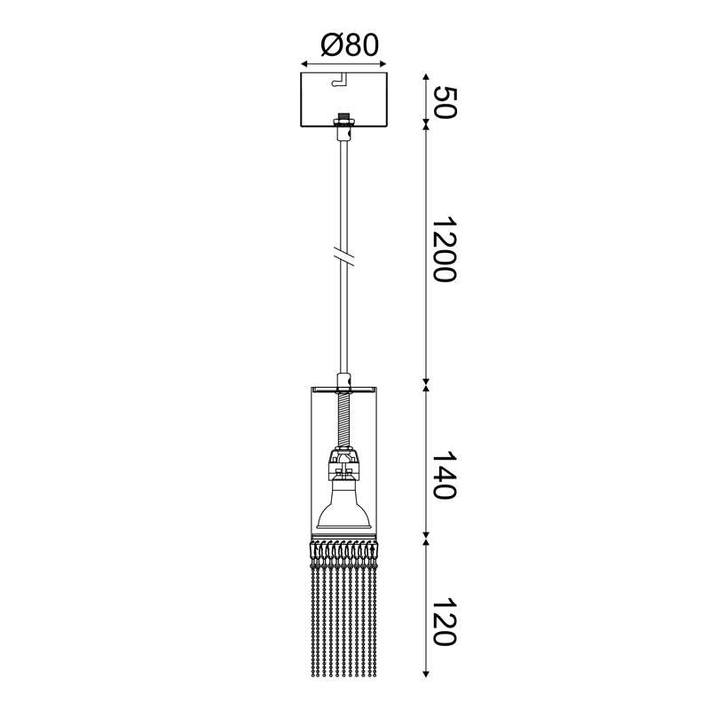 ^ΚΡΕΜΑΣΤΟ Φ/Σ 1XGU10 DOHA ΧΡΥΣΟ ΜΕΤ/ΚΟ IP20 D6XD8XH150CM  ^ΚΡΕΜΑΣΤΟ Φ/Σ 1XGU10 DOHA ΧΡΥΣΟ ΜΕΤ/ΚΟ IP20 D6XD8XH150CM