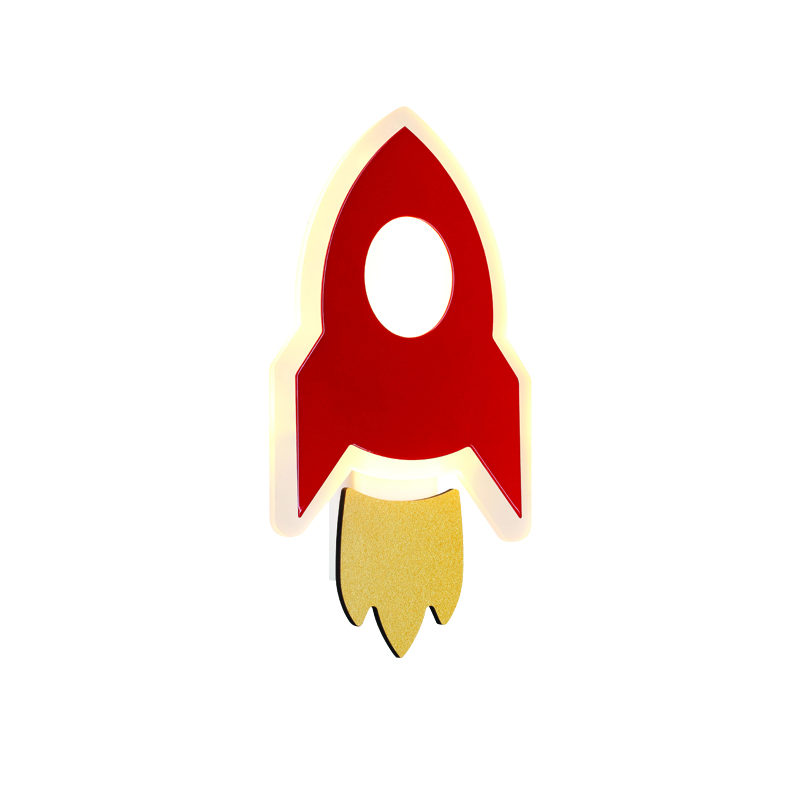 ΕΠΙΤΟΙΧΟ Φ/Σ LED 5.5W 3000K 385LM NASA ΚΟΚΚΙΝΟ MDF 24X13X3.8CM ΕΠΙΤΟΙΧΟ Φ/Σ LED 5.5W 3000K 385LM NASA ΚΟΚΚΙΝΟ MDF 24X13X3.8CM