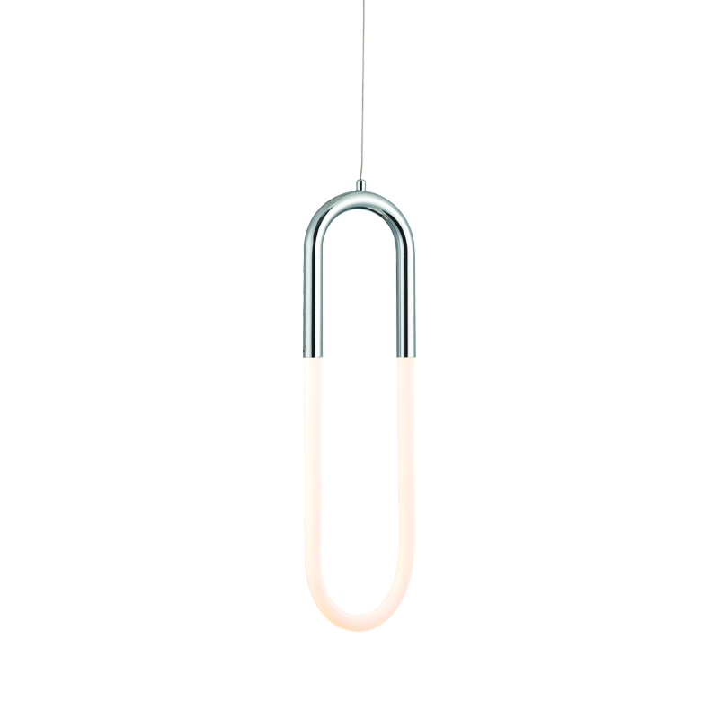 ^ΚΡΕΜΑΣΤΟ Φ/Σ LED 8W 3000K 560LM VENUS ΧΡΩΜΙΟ ΜΕΤ/ΚΟ IP20 15Χ2,3ΧH230CM