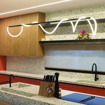 ^ΚΡΕΜΑΣΤΟ Φ/Σ LED 60W 3000K 3300LM KYMA ΜΑΥΡΟ ΜΕΤ/ΚΟ IP20 190Χ6XΗ215CM  ^ΚΡΕΜΑΣΤΟ Φ/Σ LED 60W 3000K 3300LM KYMA ΜΑΥΡΟ ΜΕΤ/ΚΟ IP20 190Χ6XΗ215CM