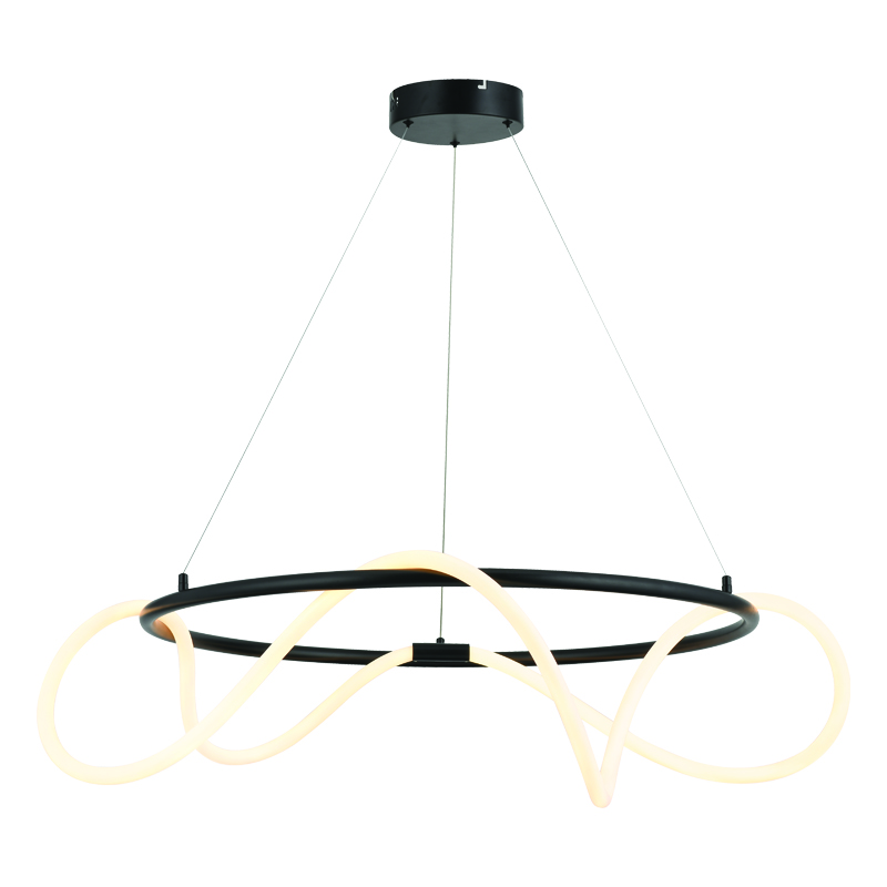 ^ΚΡΕΜΑΣΤΟ Φ/Σ LED 60W 3000K 3400LM KYMA ΜΑΥΡΟ ΜΕΤ/ΚΟ IP20 D80XH230CM  ^ΚΡΕΜΑΣΤΟ Φ/Σ LED 60W 3000K 3400LM KYMA ΜΑΥΡΟ ΜΕΤ/ΚΟ IP20 D80XH230CM