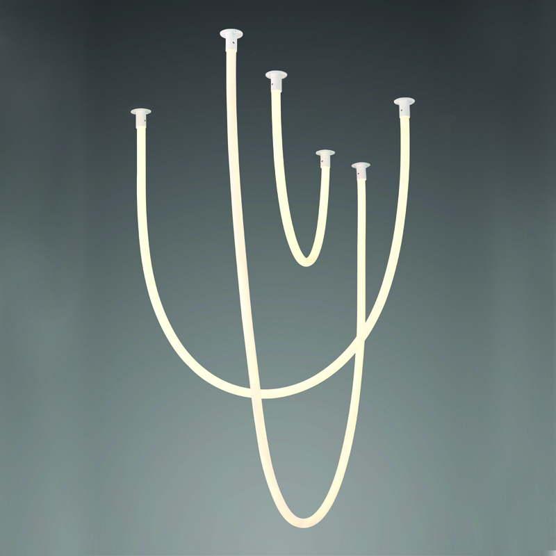 ΚΡΕΜΑΣΤΟ Φ/Σ LED 60W 3000K 4000LM JUNGLE  ΛΕΥΚΟ ΣΙΛΙΚΟΝΗ IP20 L240,L170,L100CM  ΚΡΕΜΑΣΤΟ Φ/Σ LED 60W 3000K 4000LM JUNGLE  ΛΕΥΚΟ ΣΙΛΙΚΟΝΗ IP20 L240,L170,L100CM