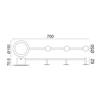 ^ΕΠΙΤΟΙΧΟ Φ/Σ LED 7W 3000K 560LM ΜΑΥΡΟ ΜΕΤΑΛΛΙΚΟ 70Χ7Χ15CM VALENTINO ^ΕΠΙΤΟΙΧΟ Φ/Σ LED 7W 3000K 560LM ΜΑΥΡΟ ΜΕΤΑΛΛΙΚΟ 70Χ7Χ15CM VALENTINO