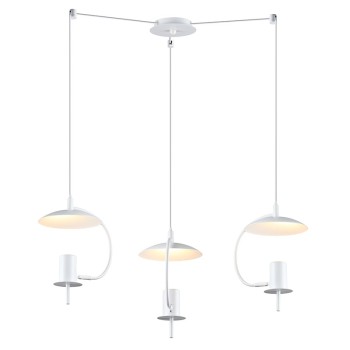 NETTO ΚΡΕΜΑΣΤΟ Φ/Σ 3ΧGU10 ΛΕΥΚΟ ΜΕΤΑΛΛΙΚΟ D60XH150CM PARACHUTE