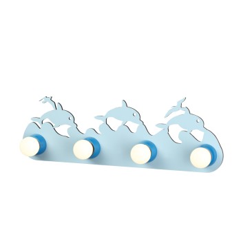 NETTO ΕΠΙΤΟΙΧΟ Φ/Σ 4ΧΕ27 ΜΠΛΕ ΜΕΤΑΛΛΙΚΟ+MDF ΘΑΛΑΣΣΑ 51Χ17Χ13,5CM NETTO ΕΠΙΤΟΙΧΟ Φ/Σ 4ΧΕ27 ΜΠΛΕ ΜΕΤΑΛΛΙΚΟ+MDF ΘΑΛΑΣΣΑ 51Χ17Χ13,5CM