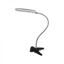 LED ΓΡΑΦΕΙΟΥ 5W ΜΑΥΡΟ 4000K+ΣΠΙΡΑΛ+ΚΛΙΠ230V7,5X11,5XH43,5CM