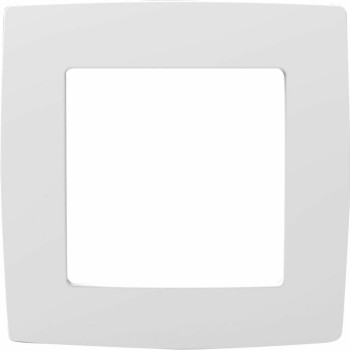 Aca Prime Πλαίσιο Διακόπτη 1 Θέσης Κάθετης Τοποθέτησης IP20 σε Λευκό Χρώμα 