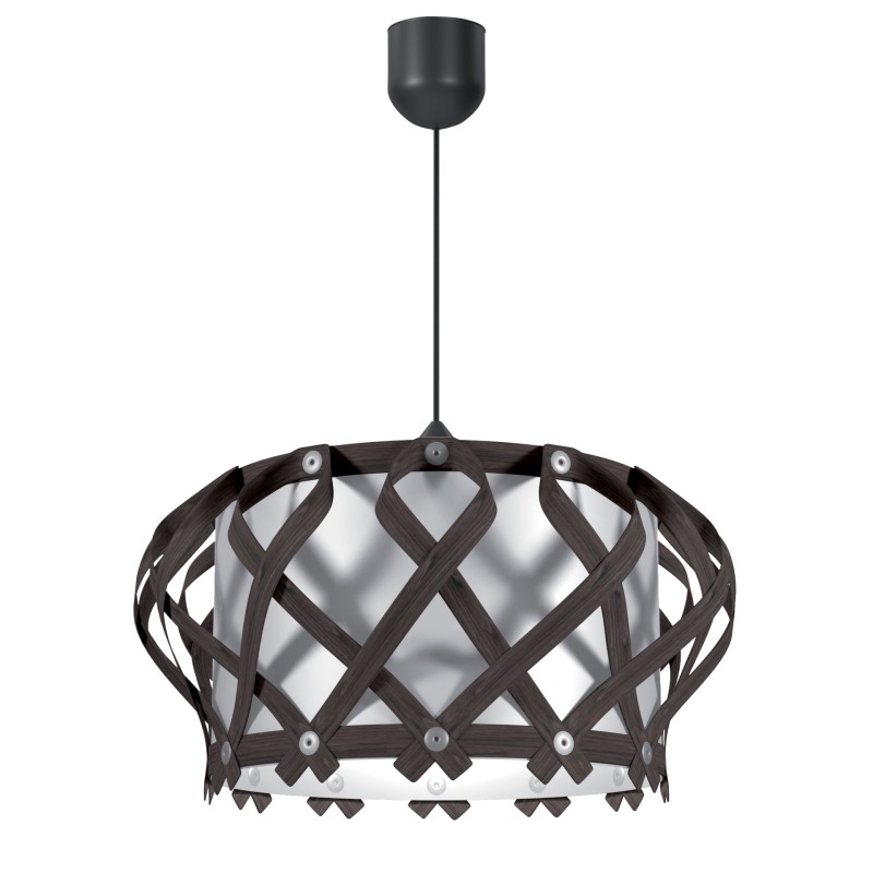 Φωτιστικό Κρεμαστό Venice Μονόφωτο Καφέ Σκούρο (PP-PVC) Ε27 42x42x80cm Φωτιστικό Κρεμαστό Venice Μονόφωτο Καφέ Σκούρο (PP-PVC) Ε27 42x42x80cm