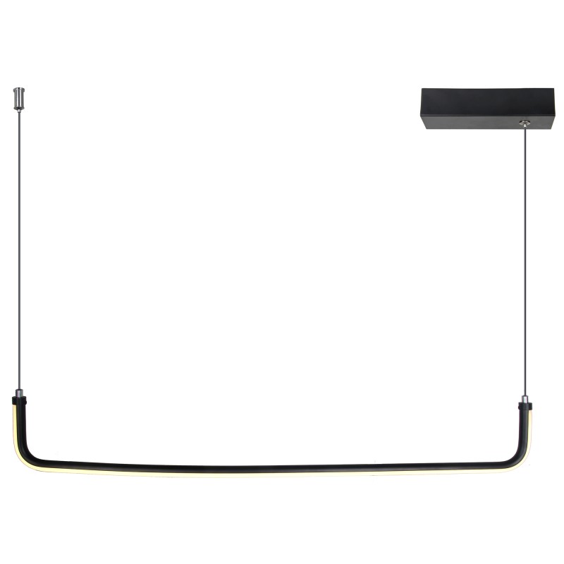 Κρεμαστό Φωτιστικό Ράγα Led 12W 3000Κ Μαύρο 90x11.5x150cm Κρεμαστό Φωτιστικό Ράγα Led 12W 3000Κ Μαύρο 90x11.5x150cm