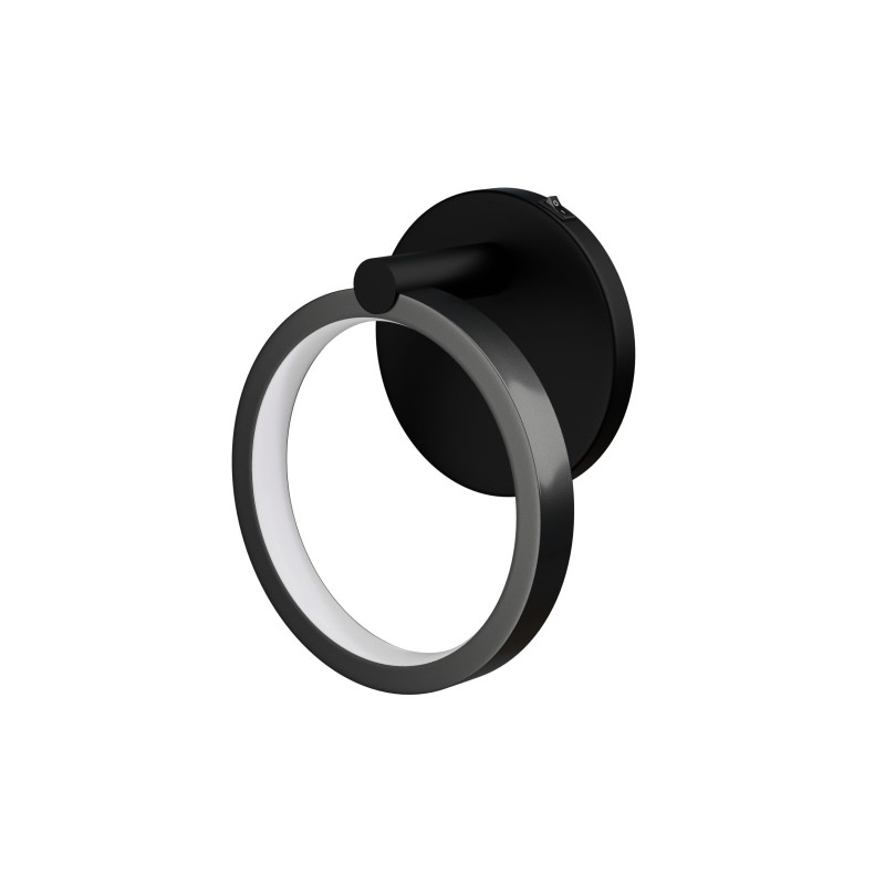 Φωτιστικό Τοίχου Led 9W 4000K Μαύρο 15x10x17cm Φωτιστικό Τοίχου Led 9W 4000K Μαύρο 15x10x17cm