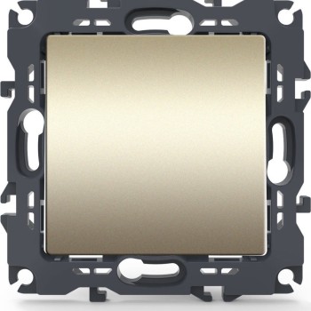 Aca Prime Χωνευτός Διακόπτης Τοίχου για Έλεγχο Φωτισμού χωρίς Πλαίσιο και Ένα Πλήκτρο Σαμπανιζέ Aca Prime Χωνευτός Διακόπτης Τοίχου για Έλεγχο Φωτισμού χωρίς Πλαίσιο και Ένα Πλήκτρο Σαμπανιζέ