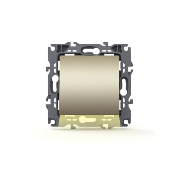 Aca Χωνευτός Διακόπτης Τοίχου Φως Ασφαλείας Μηχανισμός Σαμπανιζέ χρώμα Aca Χωνευτός Διακόπτης Τοίχου Φως Ασφαλείας Μηχανισμός Σαμπανιζέ χρώμα