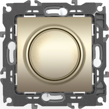 Aca Prime Χωνευτός Διακόπτης Dimmer 200VA 1  Εξόδου  χωρίς Πλαίσιο για LED Περιστροφικός σε Σαμπανιζέ Χρώμα 1000115204 Aca Prime Χωνευτός Διακόπτης Dimmer 200VA 1  Εξόδου  χωρίς Πλαίσιο για LED Περιστροφικός σε Σαμπανιζέ Χρώμα 1000115204