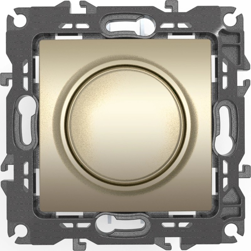 Aca Prime Χωνευτός Διακόπτης Dimmer 200VA 1  Εξόδου  χωρίς Πλαίσιο για LED Περιστροφικός σε Σαμπανιζέ Χρώμα 1000115204 Aca Prime Χωνευτός Διακόπτης Dimmer 200VA 1  Εξόδου  χωρίς Πλαίσιο για LED Περιστροφικός σε Σαμπανιζέ Χρώμα 1000115204