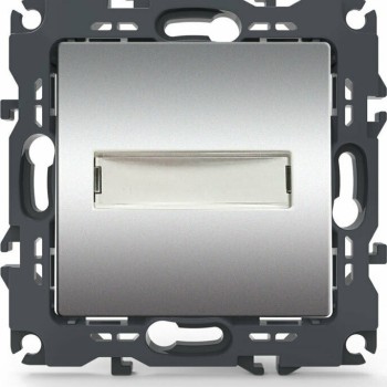 Aca Μπουτόν Κουδουνιού σε Matte Aluminium 1000112103 Aca Μπουτόν Κουδουνιού σε Matte Aluminium 1000112103