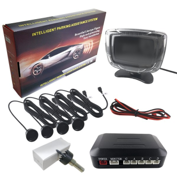 Kit Αισθητήρα Παρκαρίσματος με 4 Αισθητήρες και Μικρή Οθόνη GloboStar 77347 Kit Αισθητήρα Παρκαρίσματος με 4 Αισθητήρες και Μικρή Οθόνη GloboStar 77347
