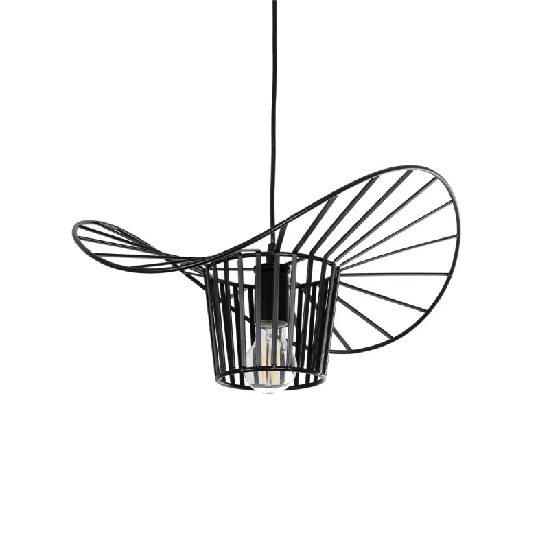 GLOBOSTAR® LUMINOVA 61462 Μοντέρνο Κρεμαστό Φωτιστικό Οροφής με Ντουί 1 x E27 AC 220-240V IP20 - Μαύρο - Μ40 x Π40 x Υ20cm GLOBOSTAR® LUMINOVA 61462 Μοντέρνο Κρεμαστό Φωτιστικό Οροφής με Ντουί 1 x E27 AC 220-240V IP20 - Μαύρο - Μ40 x Π40 x Υ20cm