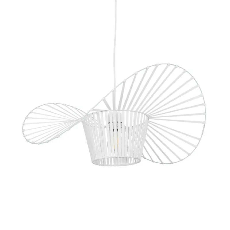 GLOBOSTAR® LUMINOVA 61465 Μοντέρνο Κρεμαστό Φωτιστικό Οροφής με Ντουί 1 x E27 AC 220-240V IP20 - Λευκό - Μ60 x Π60 x Υ25cm GLOBOSTAR® LUMINOVA 61465 Μοντέρνο Κρεμαστό Φωτιστικό Οροφής με Ντουί 1 x E27 AC 220-240V IP20 - Λευκό - Μ60 x Π60 x Υ25cm