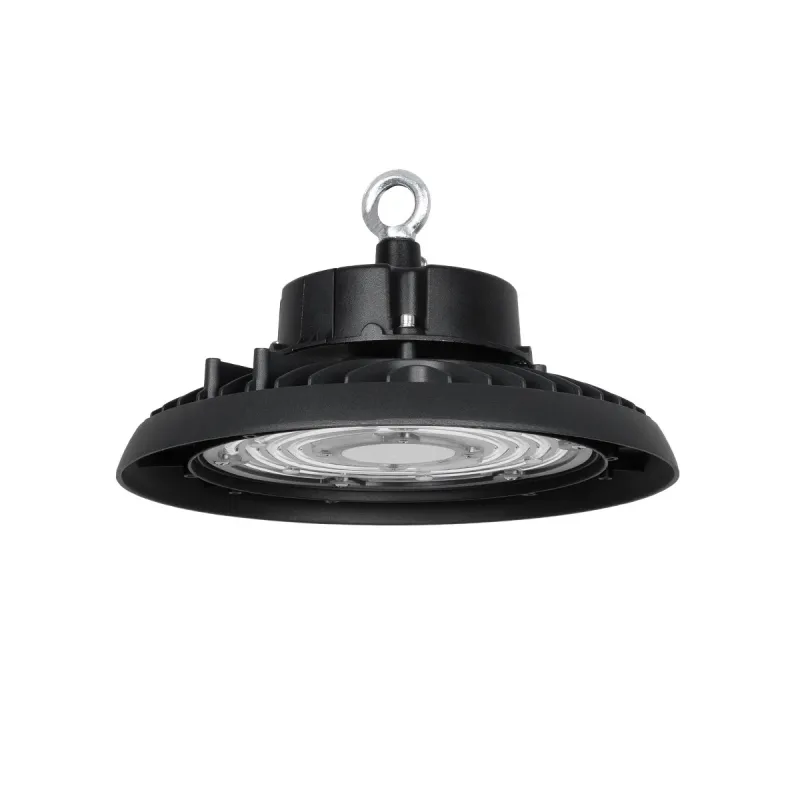 GLOBOSTAR® INDUSTRY 61500 Βιομηχανικό Φωτιστικό Καμπάνα High Bay UFO LED 100W 15000lm SDCM<5 90° AC 85-265V Αδιάβροχο IP65 IK08 Φυσικό Λευκό 5000K - 175 x Sanan Opto SMD Chip & TÜV SÜD Driver - Μαύρο Χυτό Αλουμίνιο - Μ26.5 x Π26.5 x Υ15cm - 5 Χρόνι GLOBOSTAR® INDUSTRY 61500 Βιομηχανικό Φωτιστικό Καμπάνα High Bay UFO LED 100W 15000lm SDCM<5 90° AC 85-265V Αδιάβροχο IP65 IK08 Φυσικό Λευκό 5000K - 175 x Sanan Opto SMD Chip & TÜV SÜD Driver - Μαύρο Χυτό Αλουμίνιο - Μ26.5 x Π26.5 x Υ15cm - 5 Χρόνι