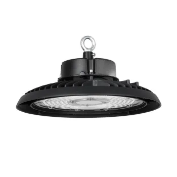 GLOBOSTAR® INDUSTRY 61502 Βιομηχανικό Φωτιστικό Καμπάνα High Bay UFO LED 200W 30000lm SDCM<5 90° AC 85-265V Αδιάβροχο IP65 IK08 Φυσικό Λευκό 5000K - 338 x Sanan Opto SMD Chip & TÜV SÜD Driver - Μαύρο Χυτό Αλουμίνιο - Μ30 x Π30 x Υ16cm - 5 Χρόνια Εγ GLOBOSTAR® INDUSTRY 61502 Βιομηχανικό Φωτιστικό Καμπάνα High Bay UFO LED 200W 30000lm SDCM<5 90° AC 85-265V Αδιάβροχο IP65 IK08 Φυσικό Λευκό 5000K - 338 x Sanan Opto SMD Chip & TÜV SÜD Driver - Μαύρο Χυτό Αλουμίνιο - Μ30 x Π30 x Υ16cm - 5 Χρόνια Εγ
