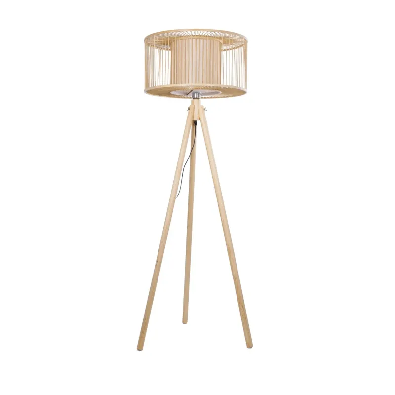 GLOBOSTAR® POPPY 01988 Boho Επιδαπέδιο Φωτιστικό με Ντουί 1 x E27 AC 220-240V IP20 - Μπεζ - Μ58 x Π58 x Υ145.5cm GLOBOSTAR® POPPY 01988 Boho Επιδαπέδιο Φωτιστικό με Ντουί 1 x E27 AC 220-240V IP20 - Μπεζ - Μ58 x Π58 x Υ145.5cm