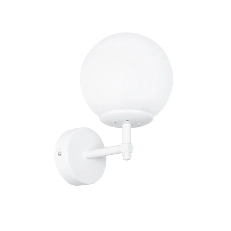 GLOBOSTAR® DALPH 203-0030 Vintage Φωτιστικό Τοίχου - Απλίκα με Ντουί 1 x E27 AC 220-240V IP20 - Λευκό - M18 x Π15 x Υ23cm GLOBOSTAR® DALPH 203-0030 Vintage Φωτιστικό Τοίχου - Απλίκα με Ντουί 1 x E27 AC 220-240V IP20 - Λευκό - M18 x Π15 x Υ23cm