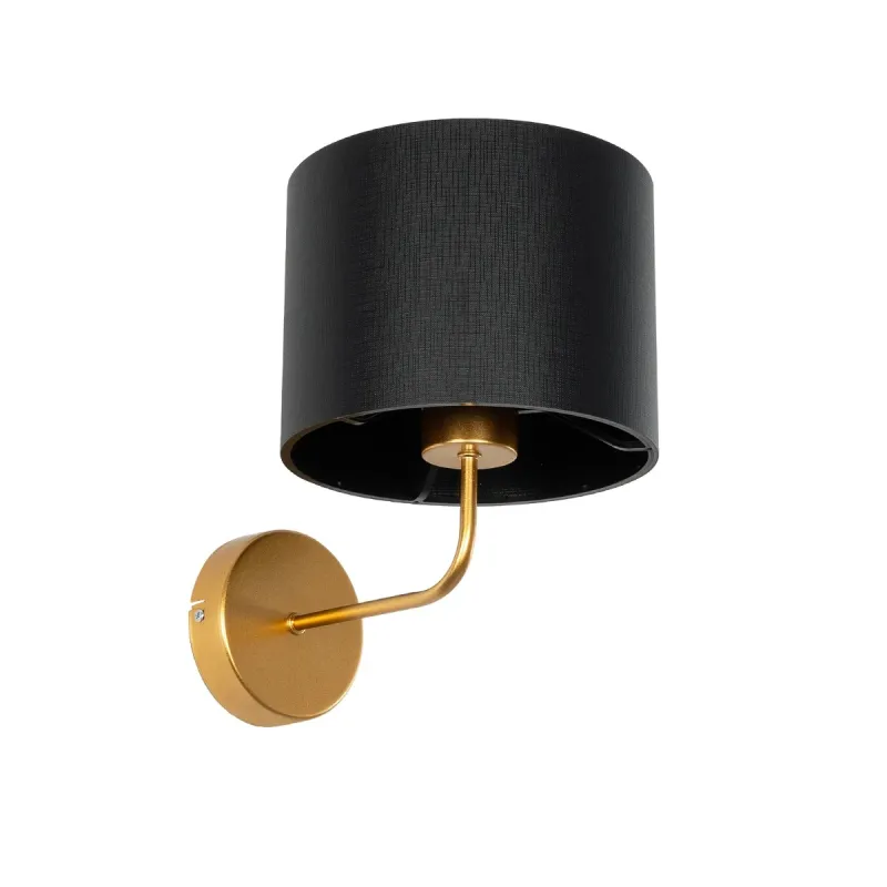 GLOBOSTAR® RALPH 203-0040 Vintage Φωτιστικό Τοίχου - Απλίκα με Ντουί 1 x E27 AC 220-240V IP20 - Χρυσό & Μαύρο - Μ22 x Π29 x Υ30cm GLOBOSTAR® RALPH 203-0040 Vintage Φωτιστικό Τοίχου - Απλίκα με Ντουί 1 x E27 AC 220-240V IP20 - Χρυσό & Μαύρο - Μ22 x Π29 x Υ30cm