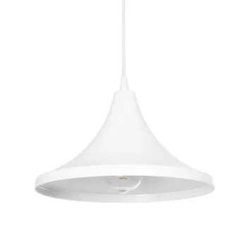 GLOBOSTAR® BELFRY 203-0079 Μοντέρνο Κρεμαστό Φωτιστικό Οροφής με Ντουί 1 x E27 AC 220-240V IP20 - Λεύκο - Μ29.5 x Π29.5 x Υ21cm GLOBOSTAR® BELFRY 203-0079 Μοντέρνο Κρεμαστό Φωτιστικό Οροφής με Ντουί 1 x E27 AC 220-240V IP20 - Λεύκο - Μ29.5 x Π29.5 x Υ21cm