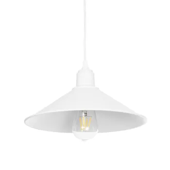 GLOBOSTAR® FERRO 203-0085 Μοντέρνο Κρεμαστό Φωτιστικό Οροφής με Ντουί 1 x E27 AC 220-240V IP20 - Λευκό - Μ30 x Π30 x Υ15cm GLOBOSTAR® FERRO 203-0085 Μοντέρνο Κρεμαστό Φωτιστικό Οροφής με Ντουί 1 x E27 AC 220-240V IP20 - Λευκό - Μ30 x Π30 x Υ15cm