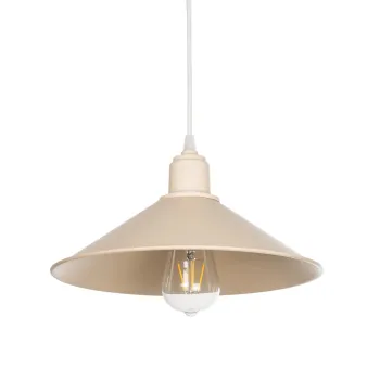 GLOBOSTAR® FERRO 203-0086 Μοντέρνο Κρεμαστό Φωτιστικό Οροφής με Ντουί 1 x E27 AC 220-240V IP20 - Μπεζ - Μ30 x Π30 x Υ15cm GLOBOSTAR® FERRO 203-0086 Μοντέρνο Κρεμαστό Φωτιστικό Οροφής με Ντουί 1 x E27 AC 220-240V IP20 - Μπεζ - Μ30 x Π30 x Υ15cm