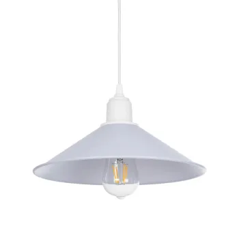 GLOBOSTAR® FERRO 203-0087 Μοντέρνο Κρεμαστό Φωτιστικό Οροφής με Ντουί 1 x E27 AC 220-240V IP20 - Λευκό - Μ30 x Π30 x Υ15cm GLOBOSTAR® FERRO 203-0087 Μοντέρνο Κρεμαστό Φωτιστικό Οροφής με Ντουί 1 x E27 AC 220-240V IP20 - Λευκό - Μ30 x Π30 x Υ15cm