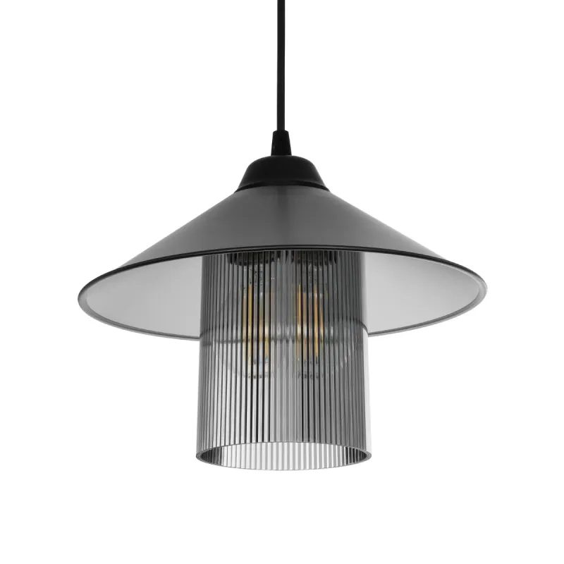 GLOBOSTAR® PROMO 203-0089 Μοντέρνο Κρεμαστό Φωτιστικό Οροφής με Ντουί 1 x E27 AC 220-240V IP20 - Μαύρο & Μαύρο Φιμέ - Μ25.5 x Π25.5 x Υ20cm GLOBOSTAR® PROMO 203-0089 Μοντέρνο Κρεμαστό Φωτιστικό Οροφής με Ντουί 1 x E27 AC 220-240V IP20 - Μαύρο & Μαύρο Φιμέ - Μ25.5 x Π25.5 x Υ20cm