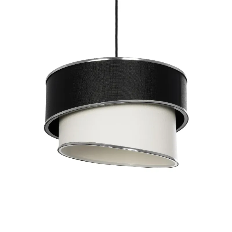 GLOBOSTAR® SONIA 203-0118 Μοντέρνο Κρεμαστό Φωτιστικό Οροφής με Ντουί 1 x E27 AC 220-240V IP20 - Λευκό & Μαύρο - Μ30 x Π30 x Υ24cm GLOBOSTAR® SONIA 203-0118 Μοντέρνο Κρεμαστό Φωτιστικό Οροφής με Ντουί 1 x E27 AC 220-240V IP20 - Λευκό & Μαύρο - Μ30 x Π30 x Υ24cm