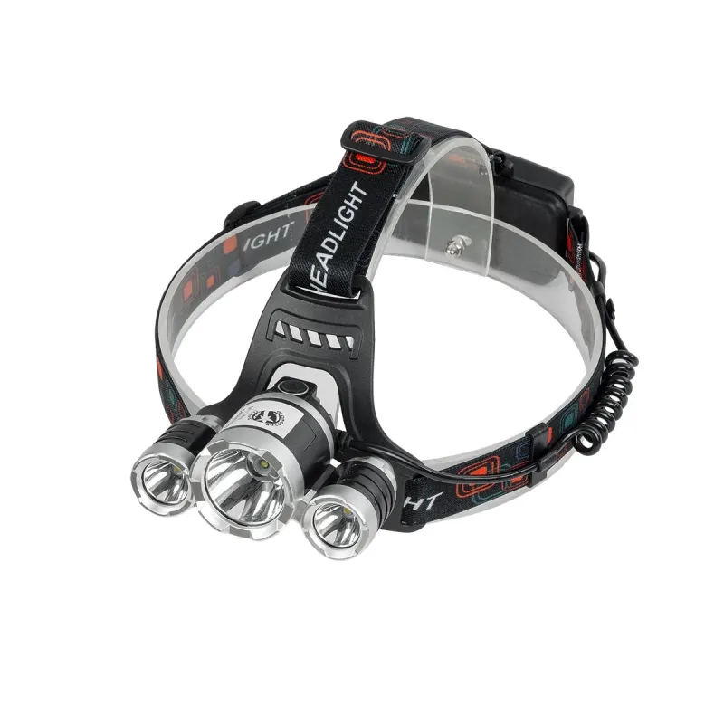 GloboStar® 79057 Φακός Κεφαλής Επαναφορτιζόμενος LED CREE XML2-T6 Chip 30 Watt 3000lm με 2 x 18650 Μπαταρίες 6000mAh Ψυχρό Λευκό 6000K GloboStar® 79057 Φακός Κεφαλής Επαναφορτιζόμενος LED CREE XML2-T6 Chip 30 Watt 3000lm με 2 x 18650 Μπαταρίες 6000mAh Ψυχρό Λευκό 6000K