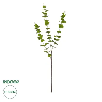 GloboStar® Artificial Garden EUCALYPTUS BRANCH 20484 Τεχνητό Διακοσμητικό Κλαδί Ευκάλυπτου Πράσινο Π30 x Μ30 x Υ80m GloboStar® Artificial Garden EUCALYPTUS BRANCH 20484 Τεχνητό Διακοσμητικό Κλαδί Ευκάλυπτου Πράσινο Π30 x Μ30 x Υ80m