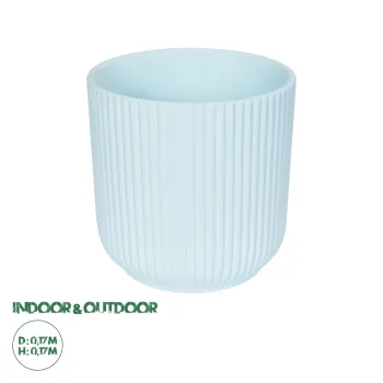 GloboStar® Artificial Garden SEMINYAK 20519 Διακοσμητική Κεραμική Γλάστρα Λευκή Π17 x M17 x Υ17 GloboStar® Artificial Garden SEMINYAK 20519 Διακοσμητική Κεραμική Γλάστρα Λευκή Π17 x M17 x Υ17